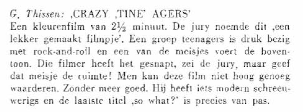 Smalfilm jaargang 28 nummer 6 juni 1961 20